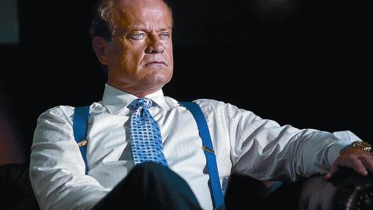 El actor Kelsey Grammer, en una impactante imagen de su nueva producción, 'Boss'.