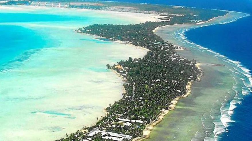 Kiribati vol alçar el territori per aturar l&#039;amenaçadora pujada del nivell del mar