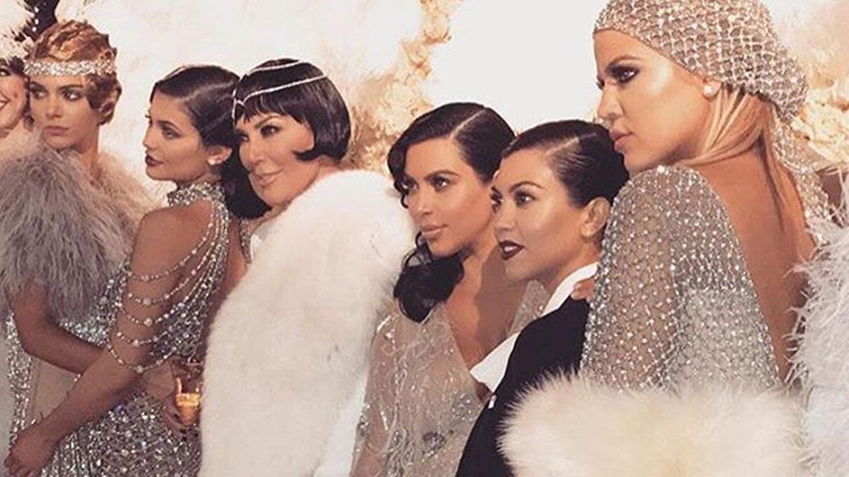 Las Kardashian en la fiesta de cumpleaños de Kris Jenner