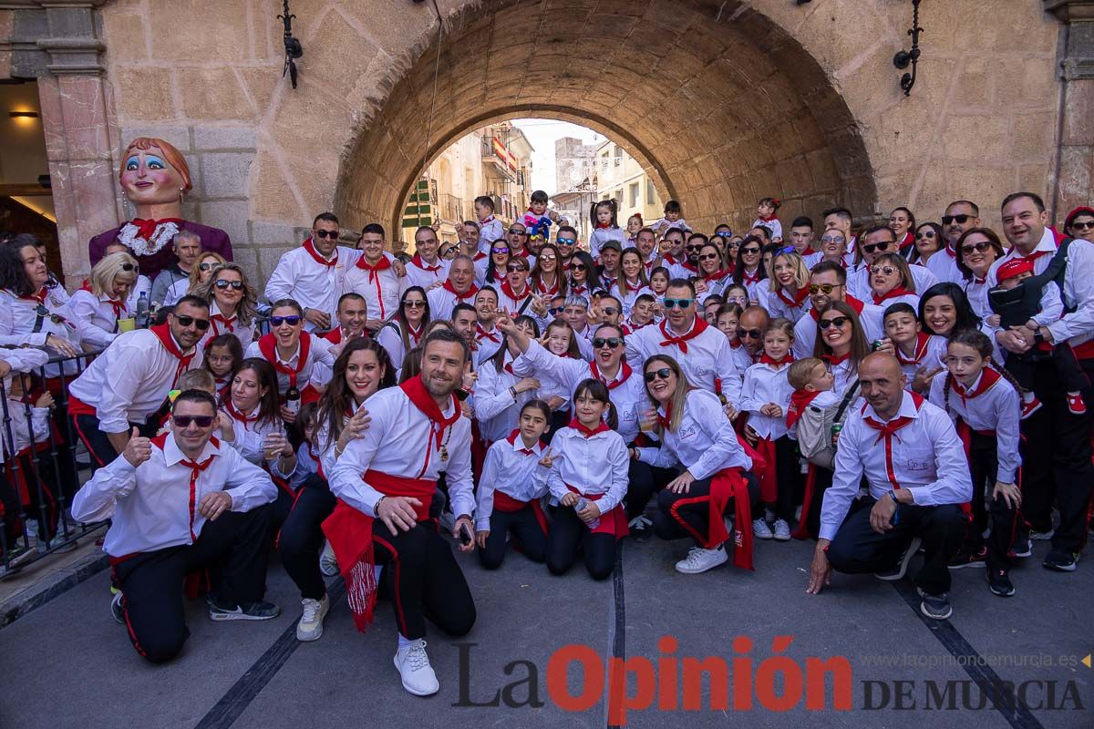 Recorrido Caballos del Vino día dos de mayo en Caravaca