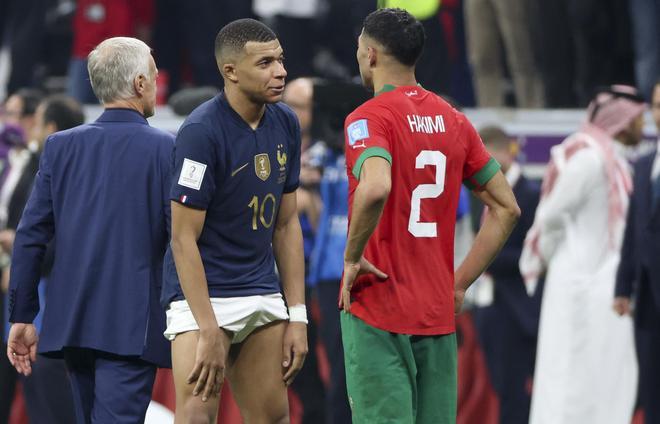 Mbappé y Achraf, "hermanos" y rivales en el derbi de París’