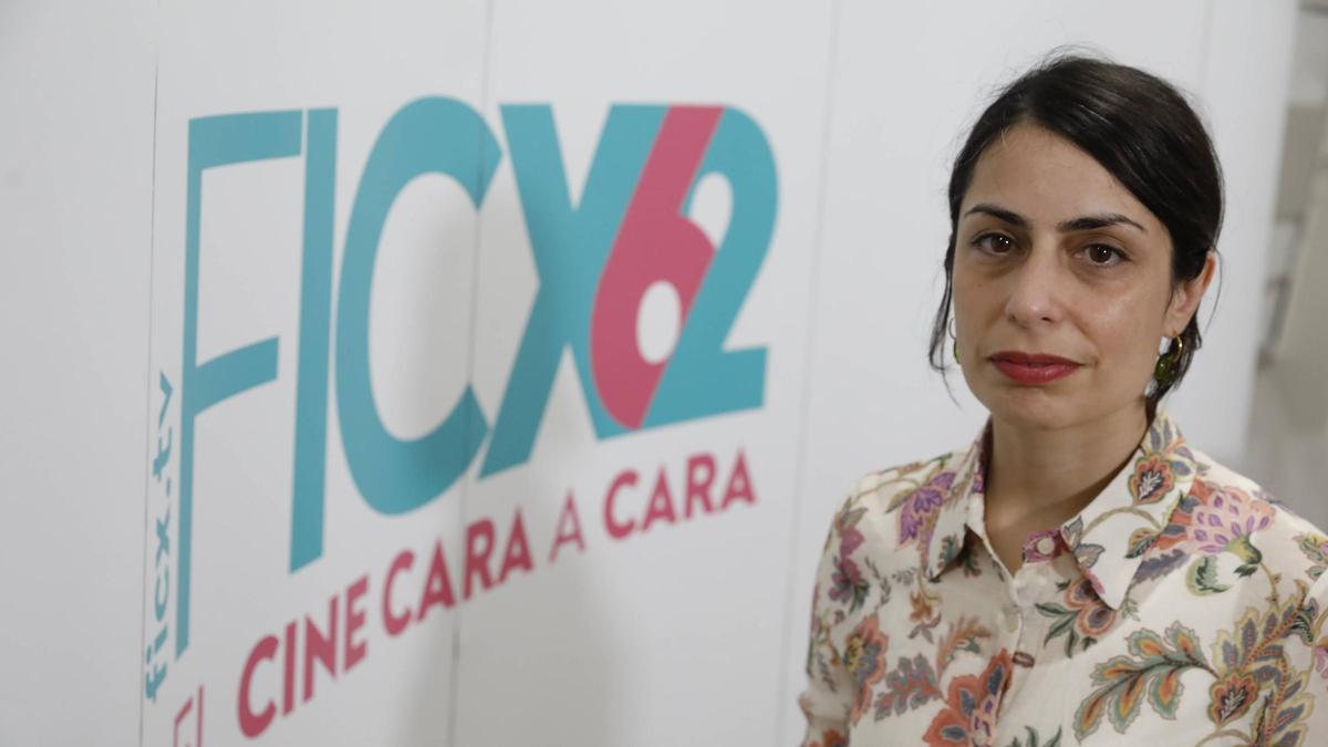 Celia Rico, durante su participación en el Festival de Cine de Gijón.