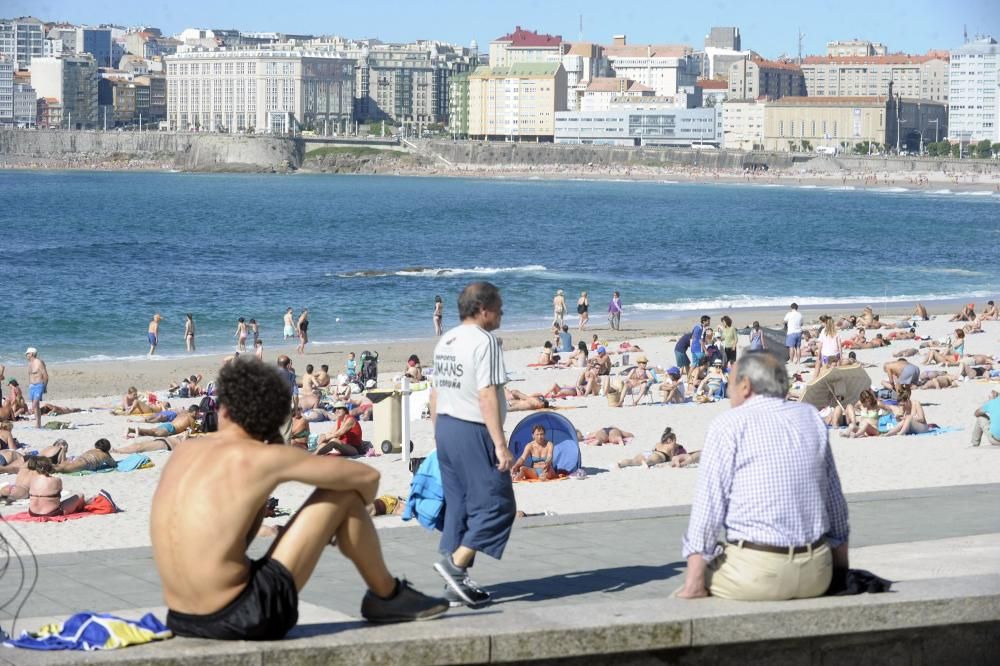 El verano 2016 arranca en A Coruña con buen tiempo