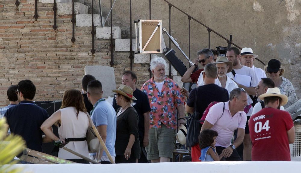 Almódovar rueda una película en Paterna