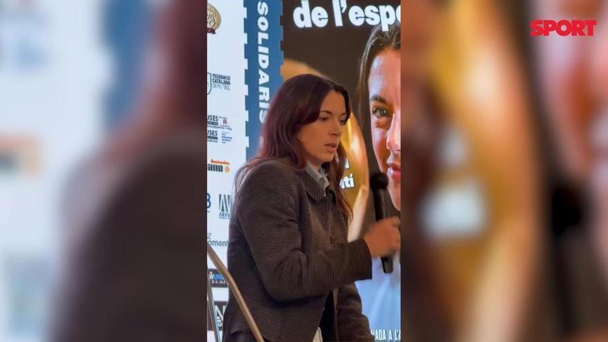 Aitana Bonmatí: "En las elecciones tiro para casa. Se ha hecho muy buen trabajo con el femenino"