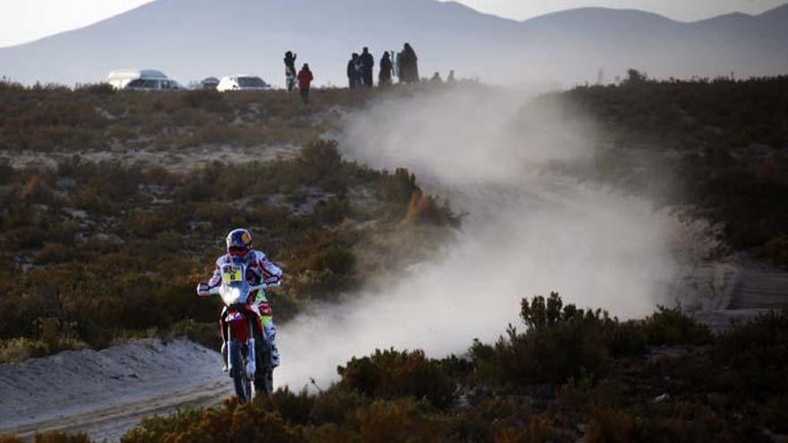 Imagen de una etapa del Dakar.