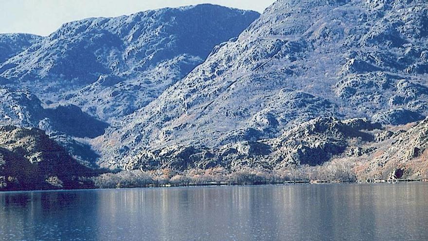 Panorámica del lago de Sanabria.