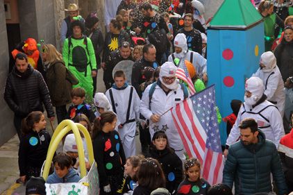 Rua del Carnestoltes de Sant Fruitós de Bages