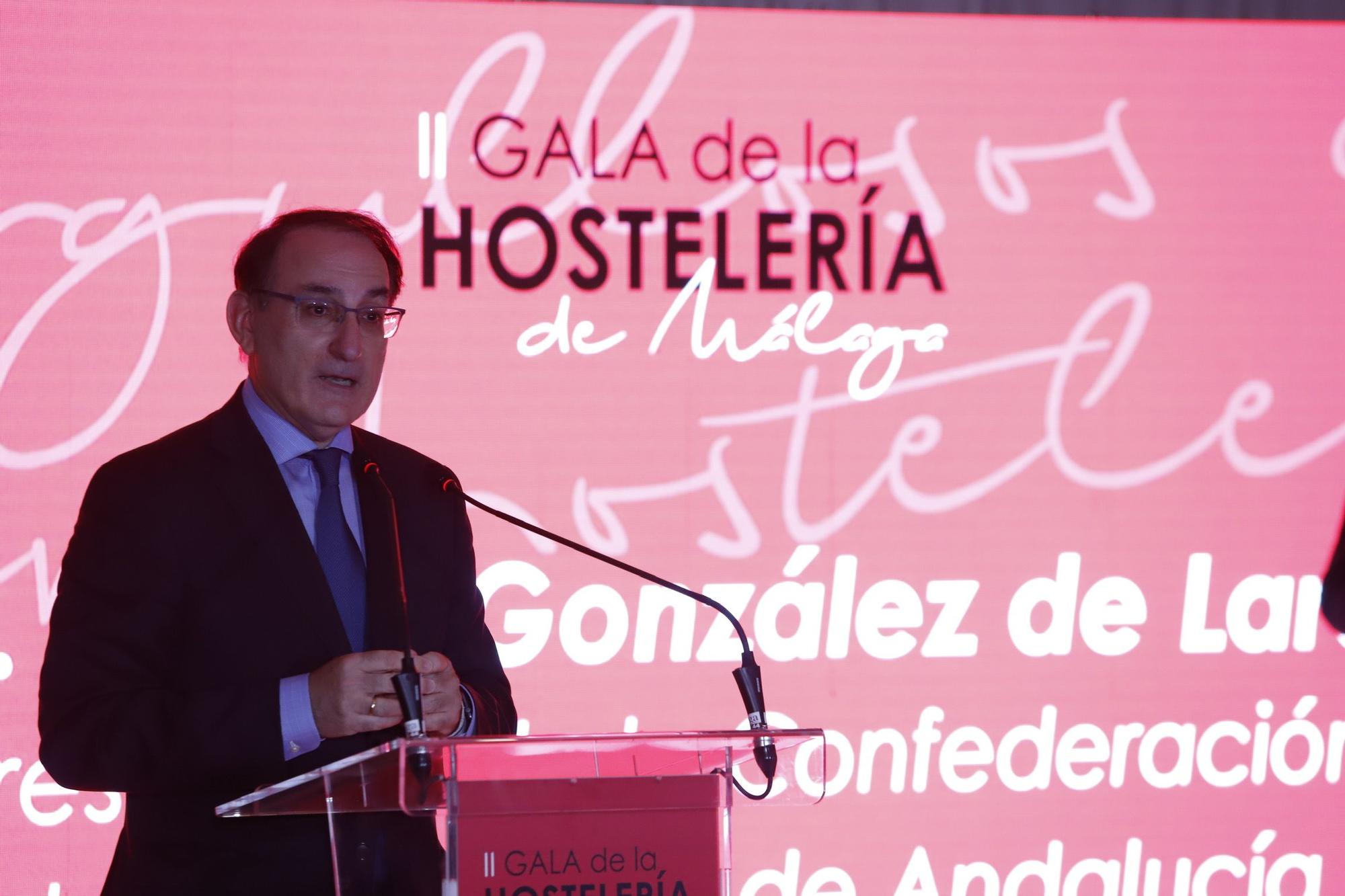 Imágenes de la II gala de la hostelería malagueña