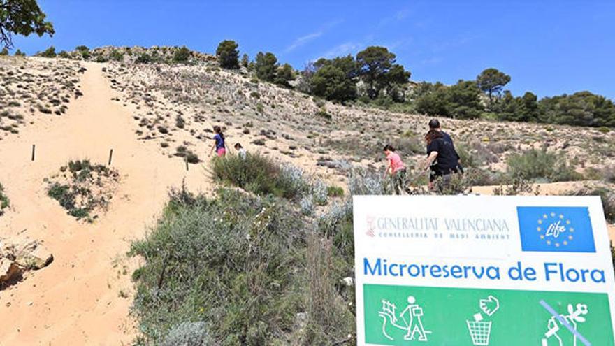 El paraje natural posee una gran singularidad biológica y geológica.