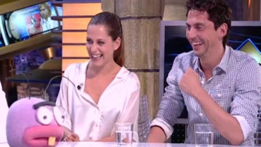 María y Paco León durante el programa.