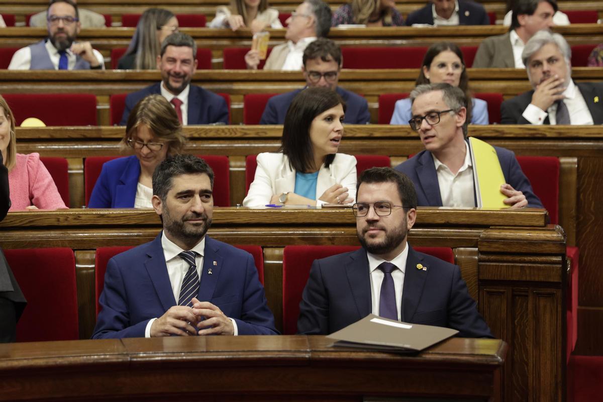 Debate sobre política general en el Parlament