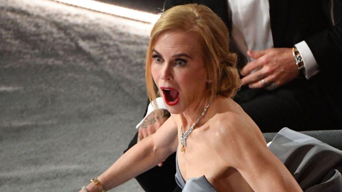 Nicole Kidman, en un momento de la gala.