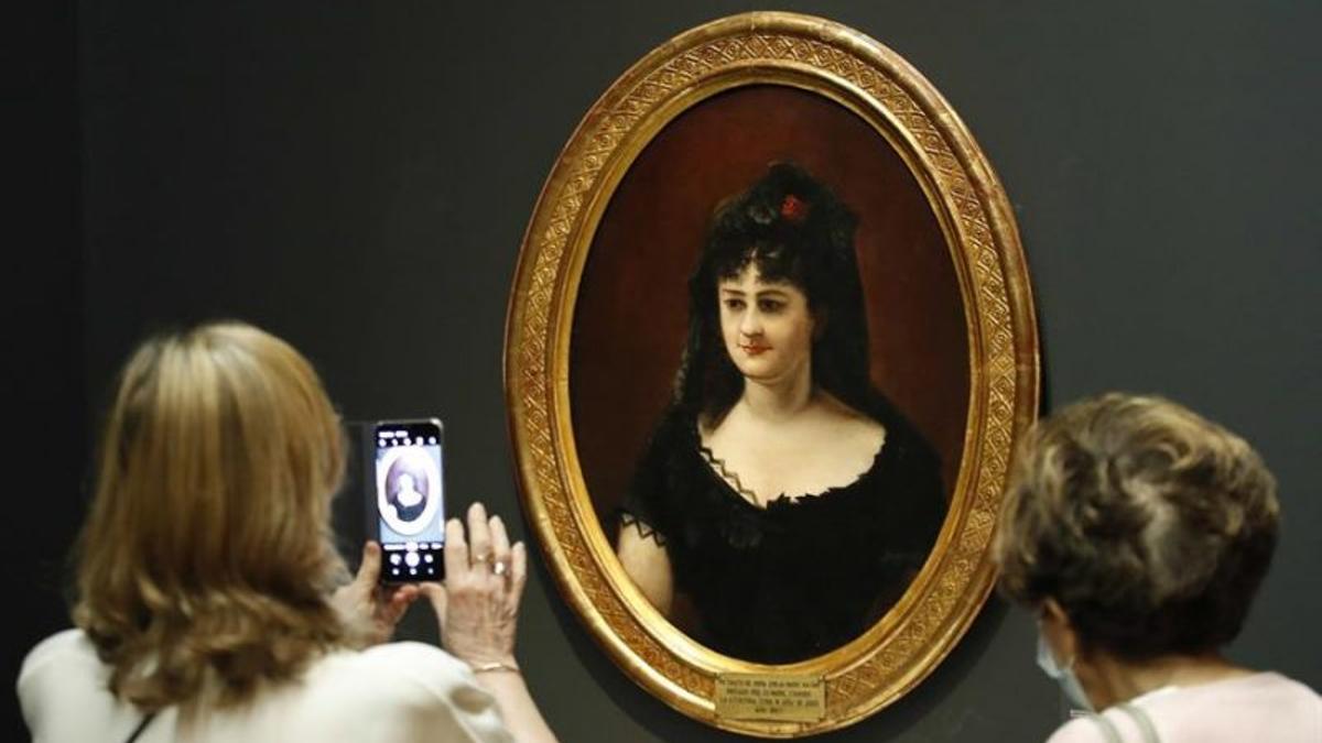 La exposición "Emilia Pardo Bazán. El reto de la modernidad".