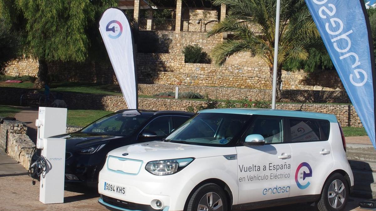 El Kia Soul EV, protagonista de la Vuelta a España en vehículo eléctrico de Endesa.