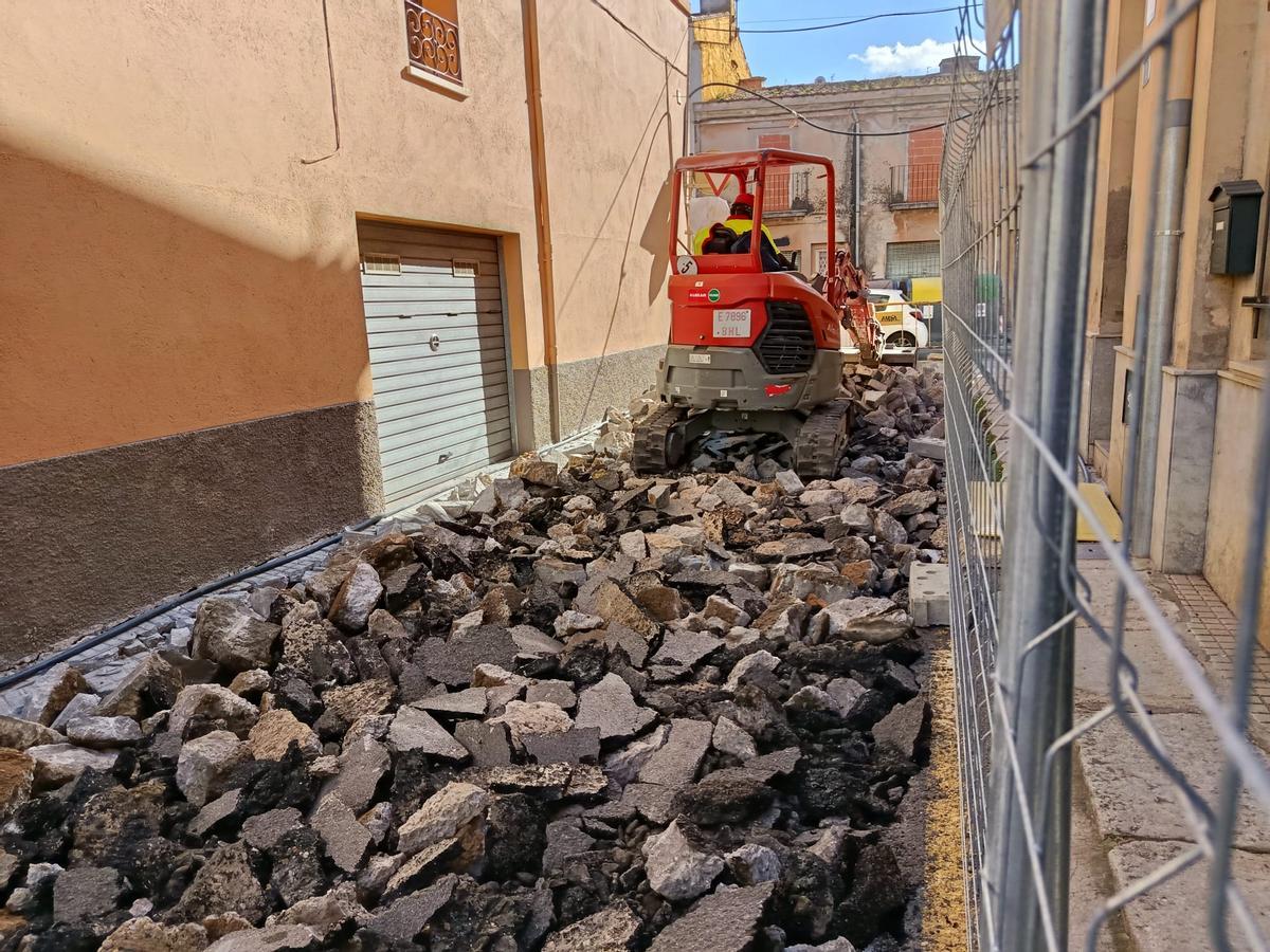 Les actuacions han començat aquesta setmana.