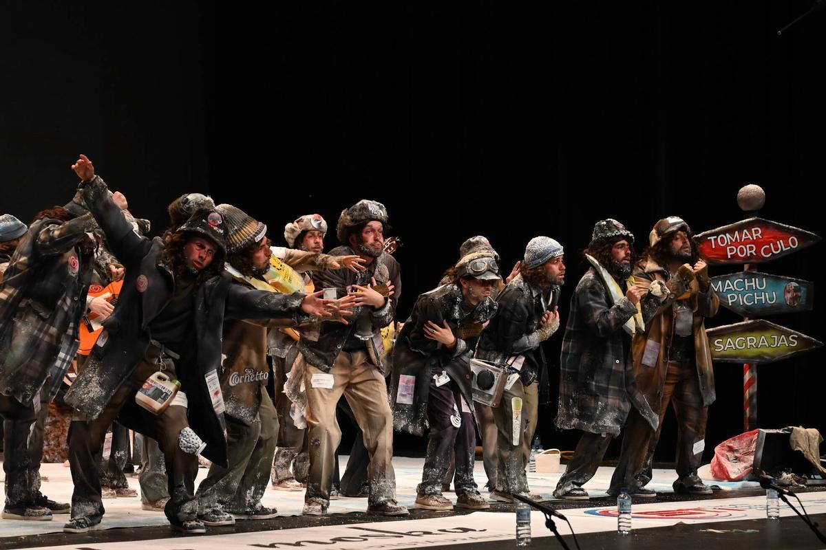 Los Lingartos en una de sus actuaciones el año pasado.