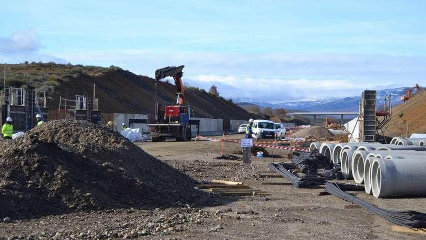 Terrenos donde irá emplazada al estación del AVE de Otero de Sanabria.