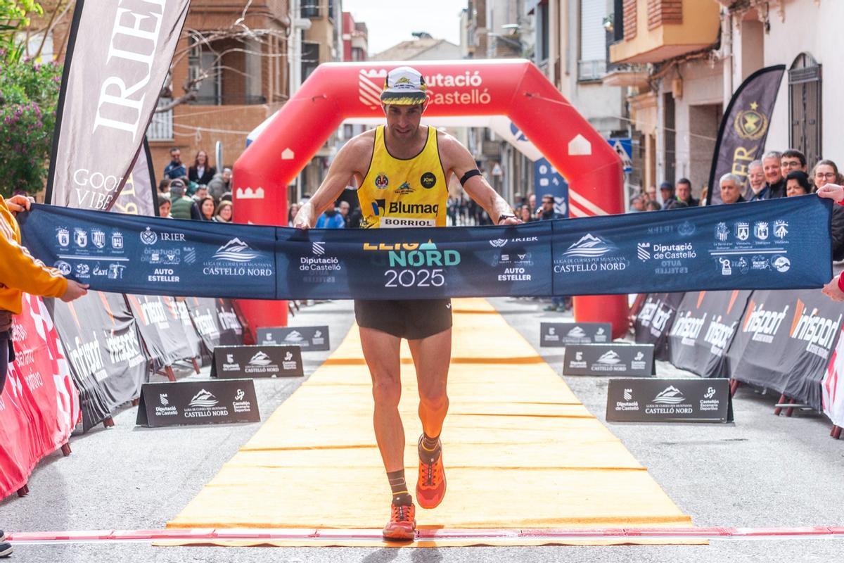 Álex Juan, ganador Marxa a Peu per Borriol.