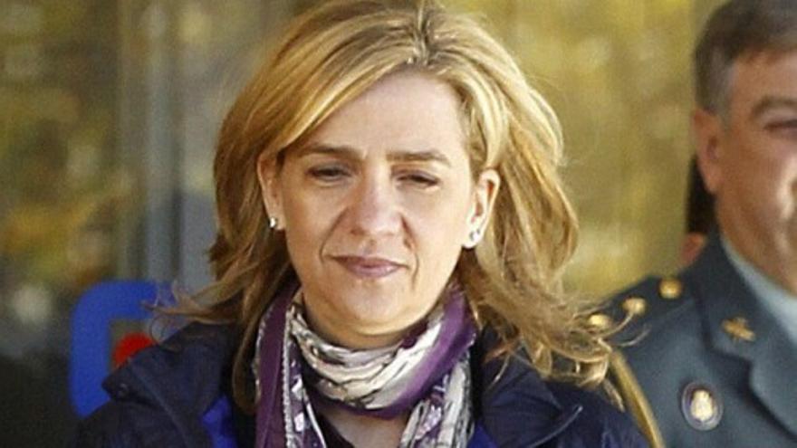 La Infanta Cristinta, reimputada, 8 meses después