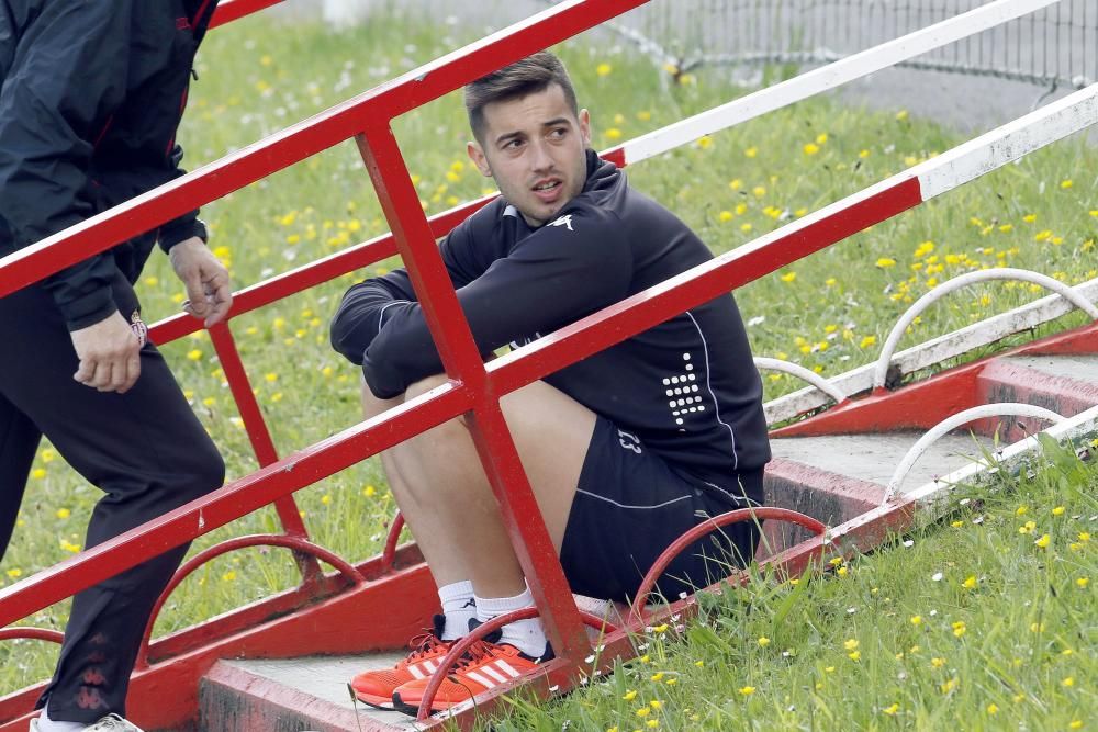 Entrenamiento del Sporting