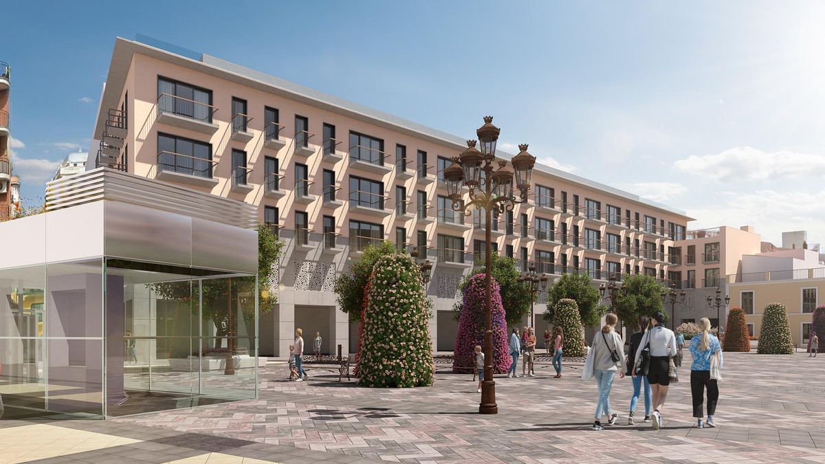 Proyecto de la nueva Plaza Mayor de Huelva.