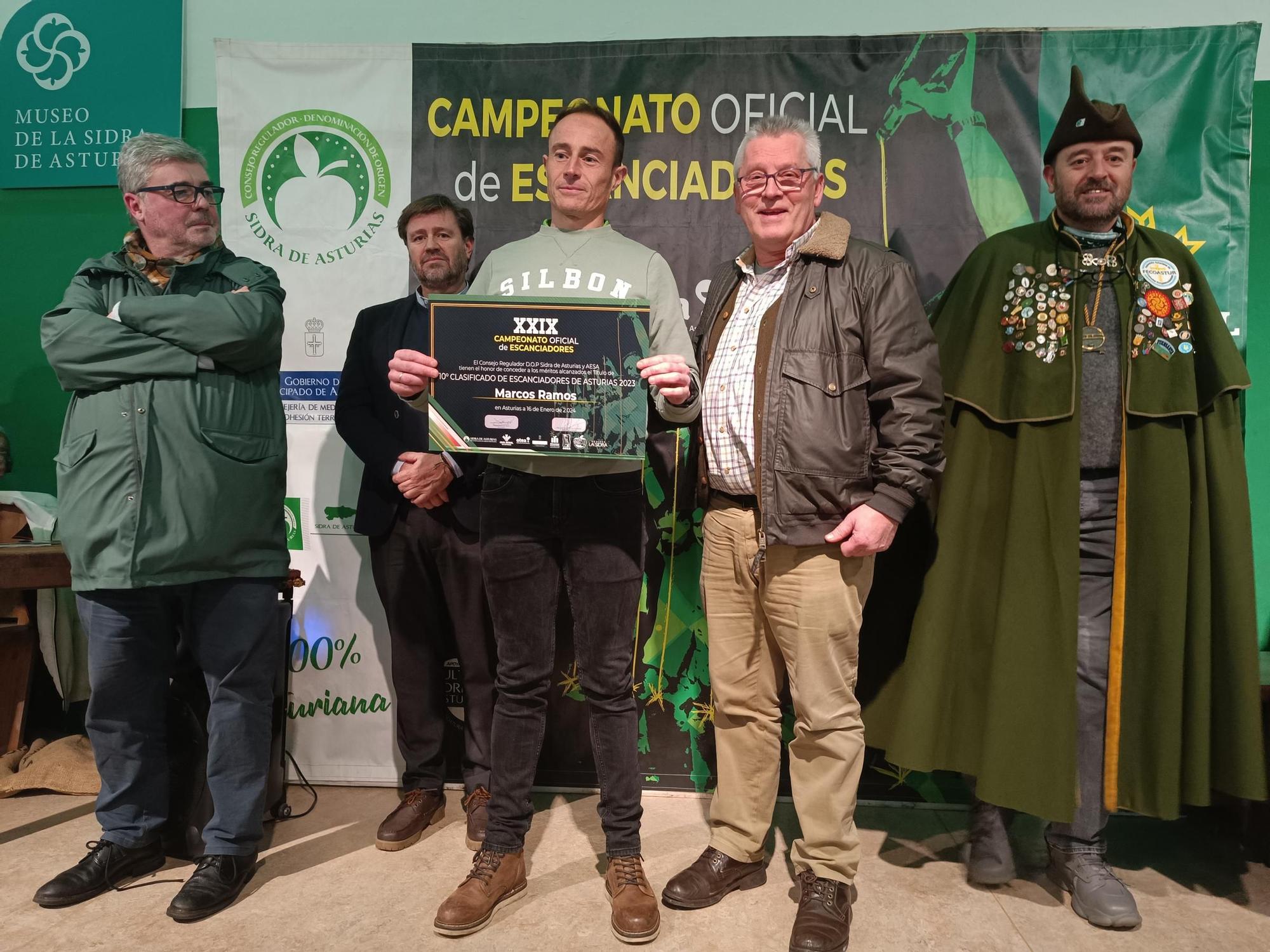 XXX Concurso de Escanciadores de Asturias: estos son los ganadores