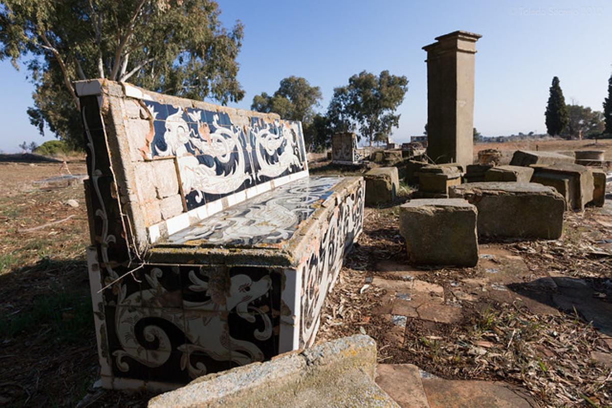 Restos del Palacio de la Sisla en 2012