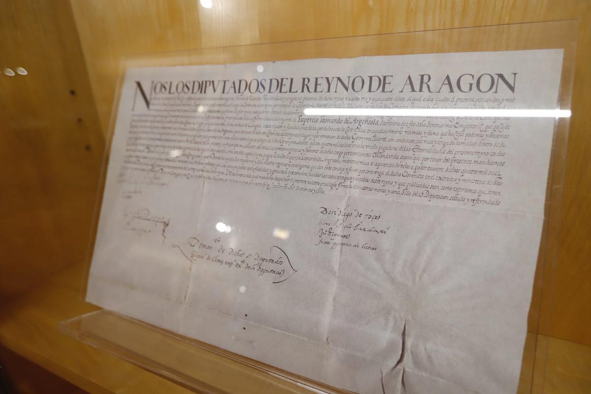 'Alma de Aragón': la iniciativa que impulsa el legado documental de las Cortes de Aragón fuera de la Aljafería 'Alma de Aragón': la iniciativa que impulsa el legado documental de las Cortes de Aragón fuera de la Aljafería