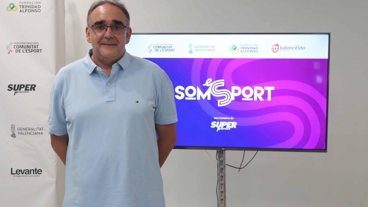 José Ignacio Hernández, director deportivo de la Federación Española de Baloncesto, participó en la mesa de debate de SomEsport