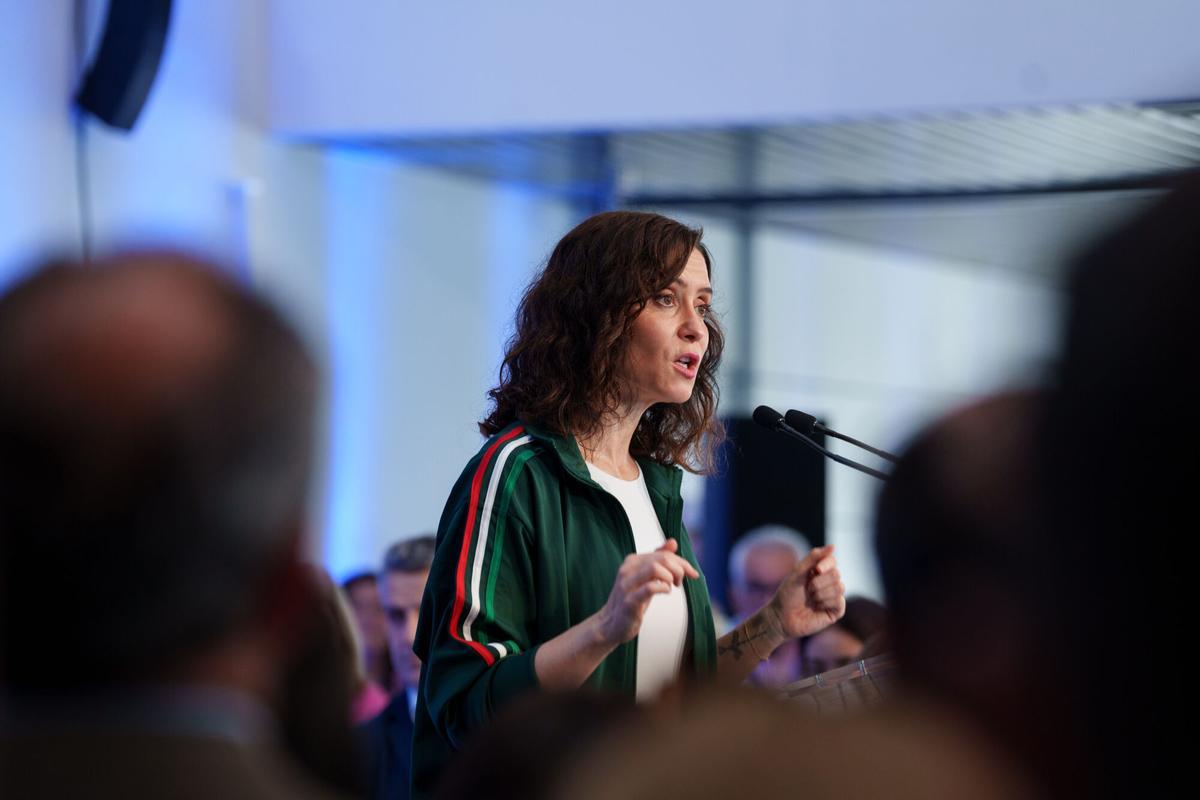La presidenta de la Comunidad de Madrid y del PP de Madrid, Isabel Díaz Ayuso.