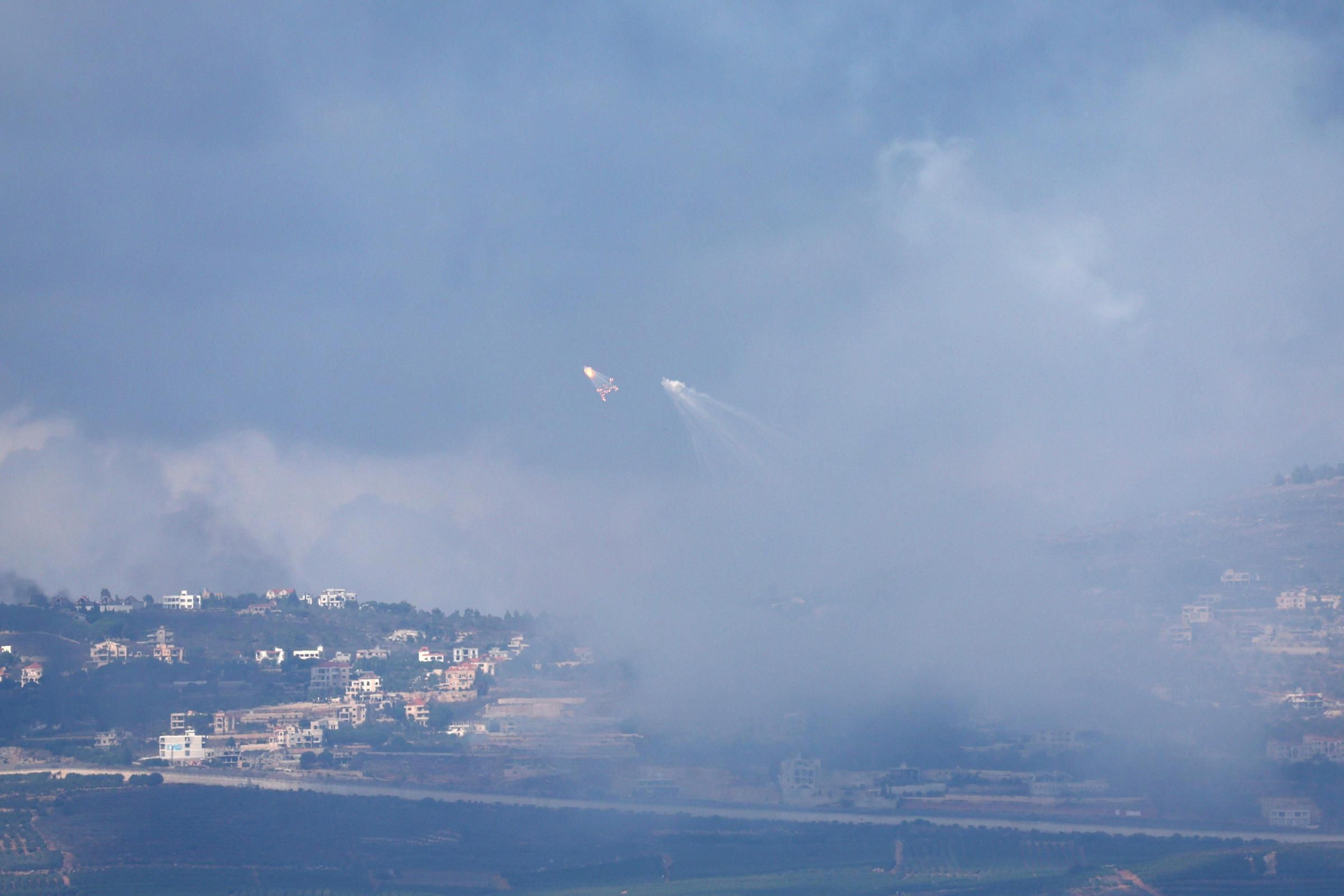 Israeli army shells village of Odaisseh, southern Lebanon