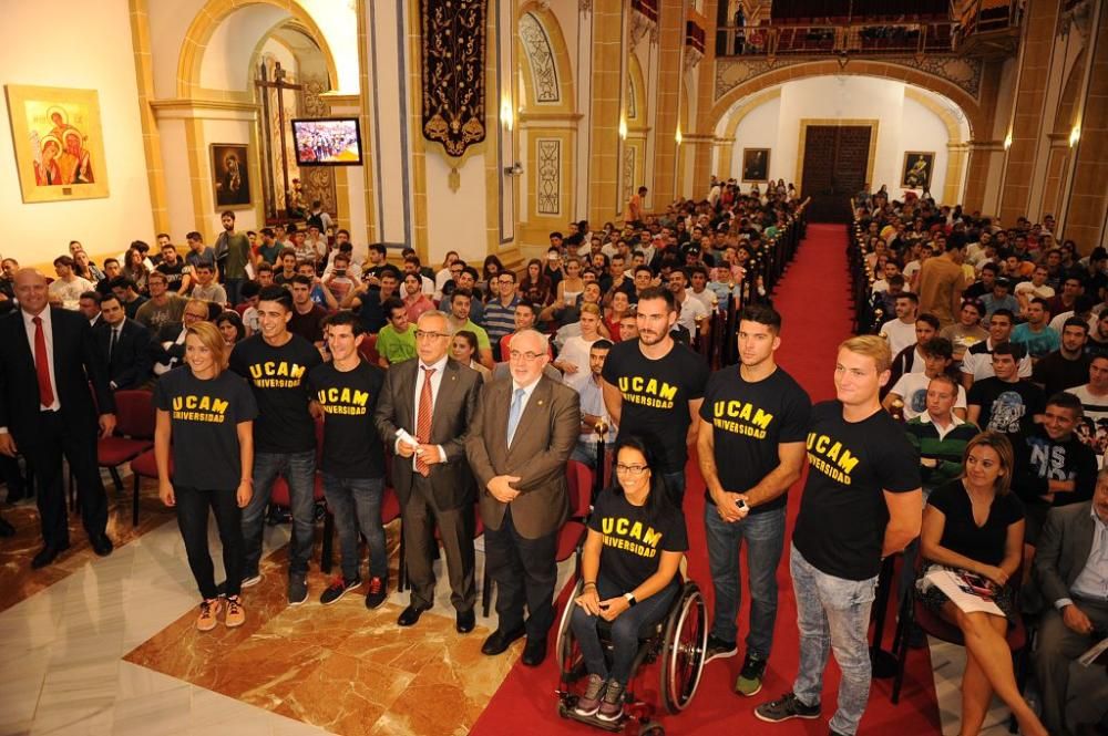 La UCAM vuelve a reunir a sus olímpicos