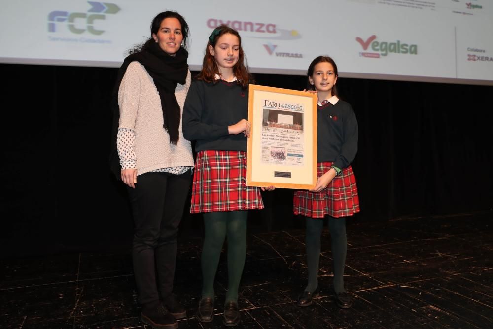 Así fue la entrega de premios de Faro da Escola