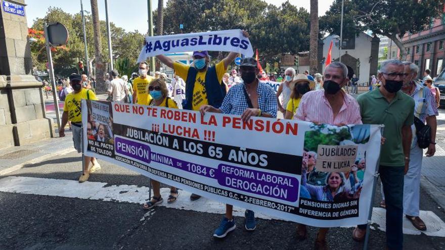 Manifestación contra Chira-Soria