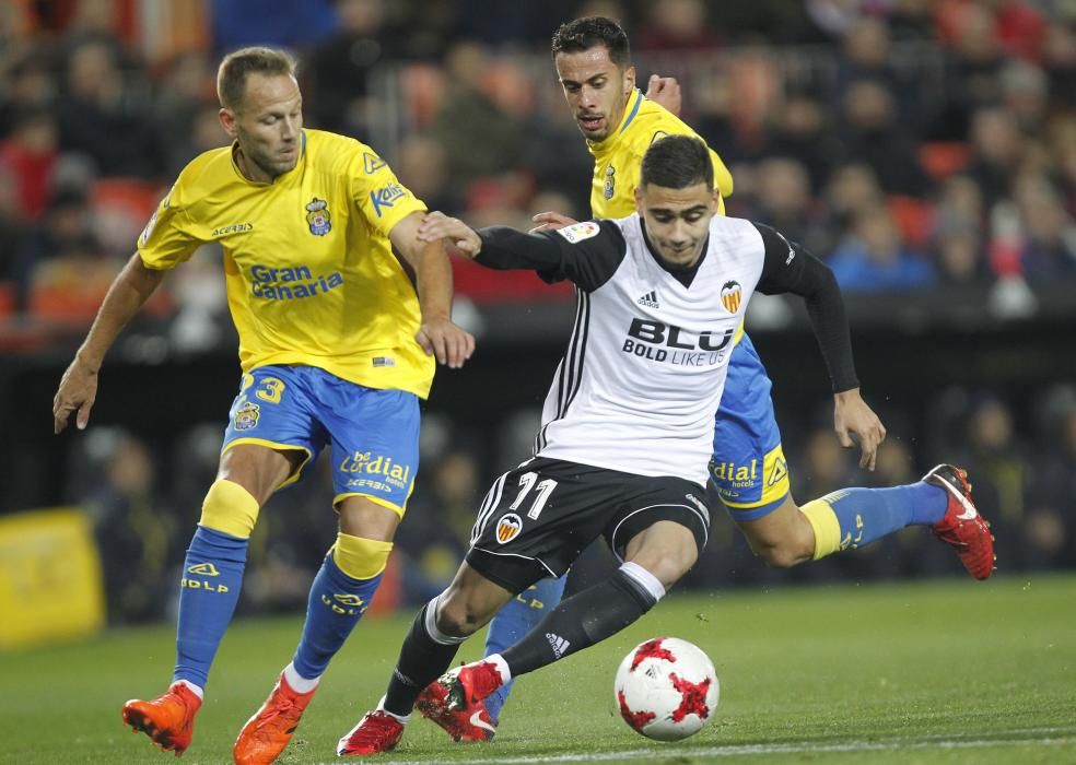 Valencia - Las Palmas, en imágenes