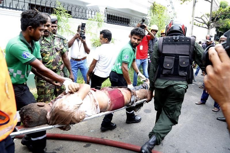 Atentado en Sri Lanka