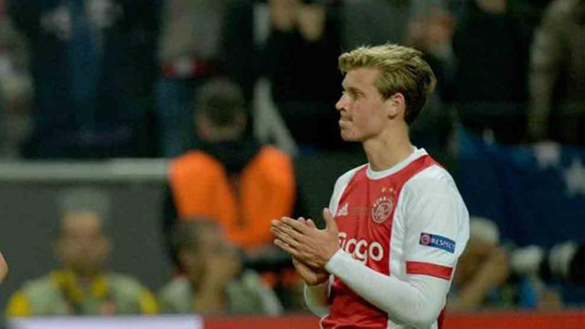 Así juega Frankie De Jong, una de las jóvenes promesas del Ajax