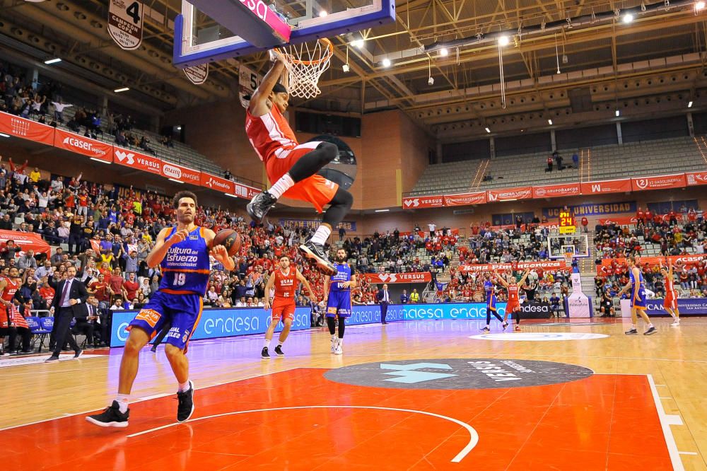 Partido UCAM Murcia - Valencia Basket