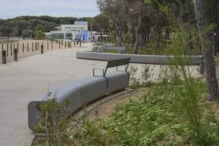 Les imatges de l'estrena del tram sud del passeig marítim de Platja d'Aro