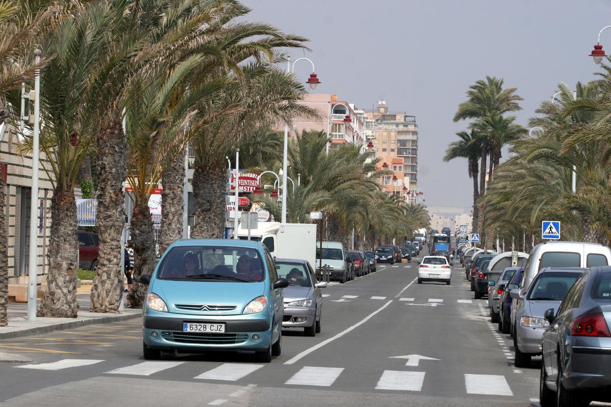 Avenida San Bartolomé de Tirajana, en Arenales, en imagen de archivo