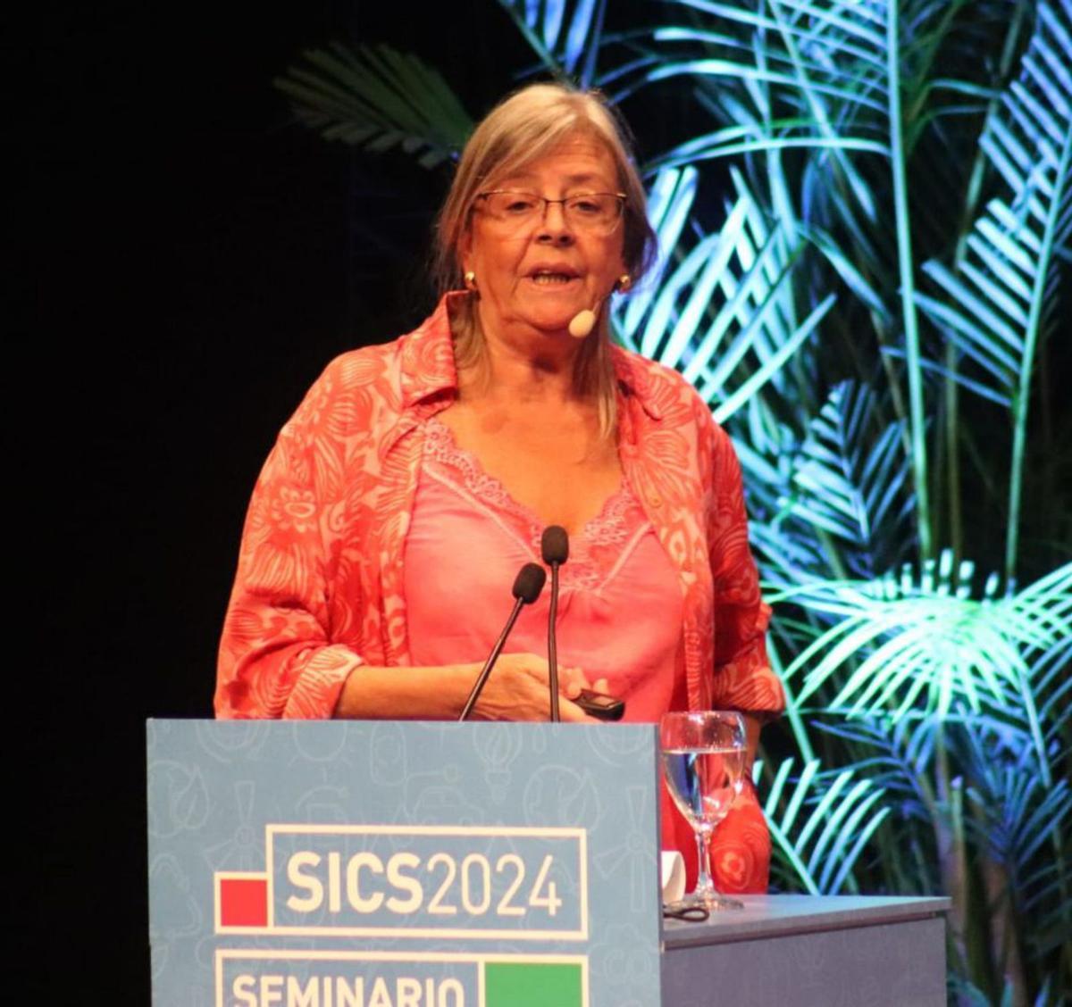 Mercedes Fernández-Couto, de Emalsa, ayer. | | LP/DLP