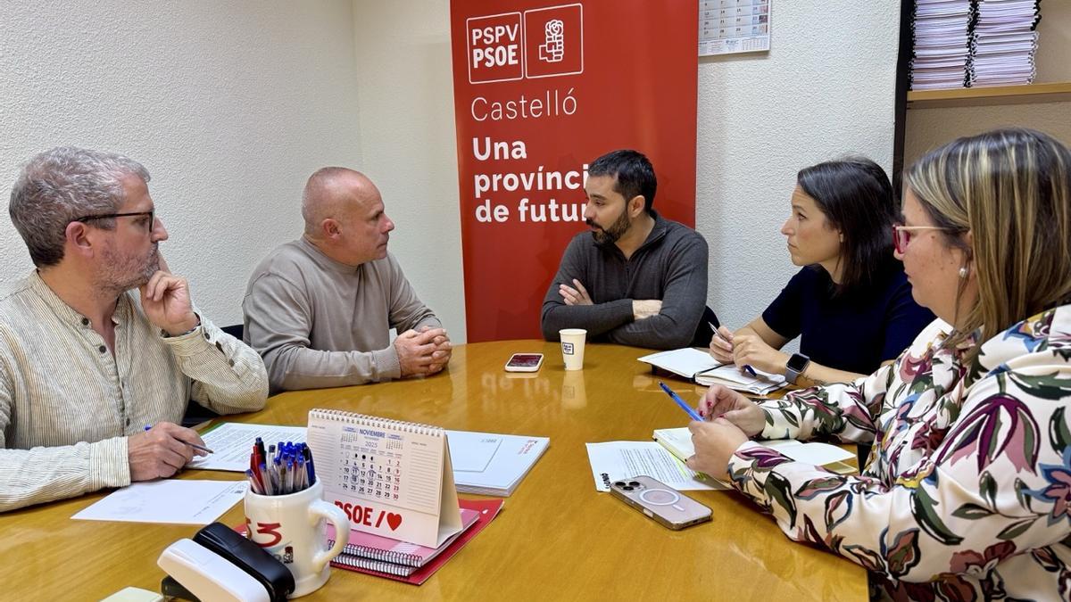 Reunión entre el PSPV de Castellón y la Unió.