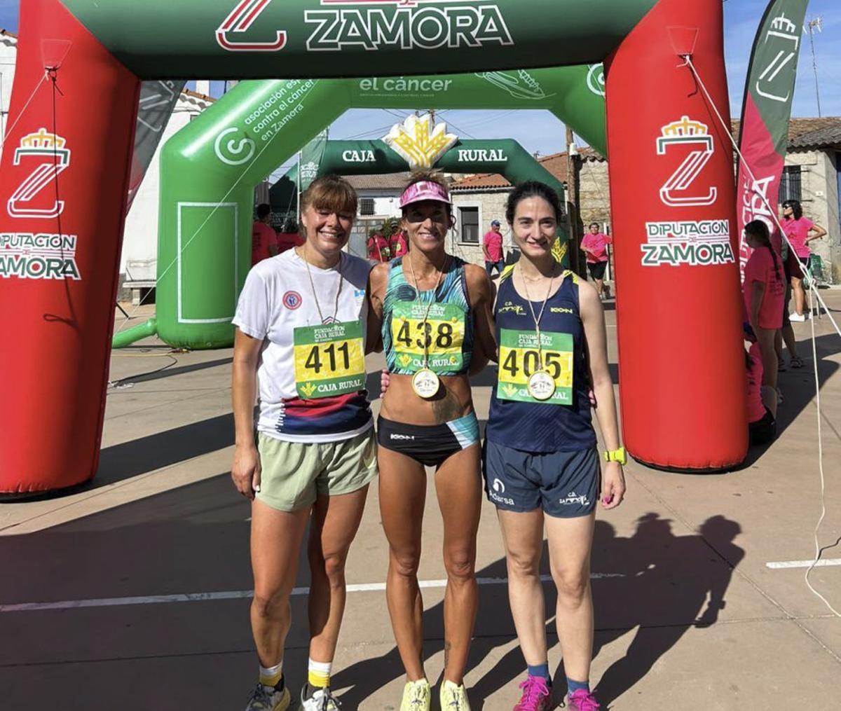 JimenaMartín, Anabela Cameirao y Sunana Baz, ganadoras en Luelmo.