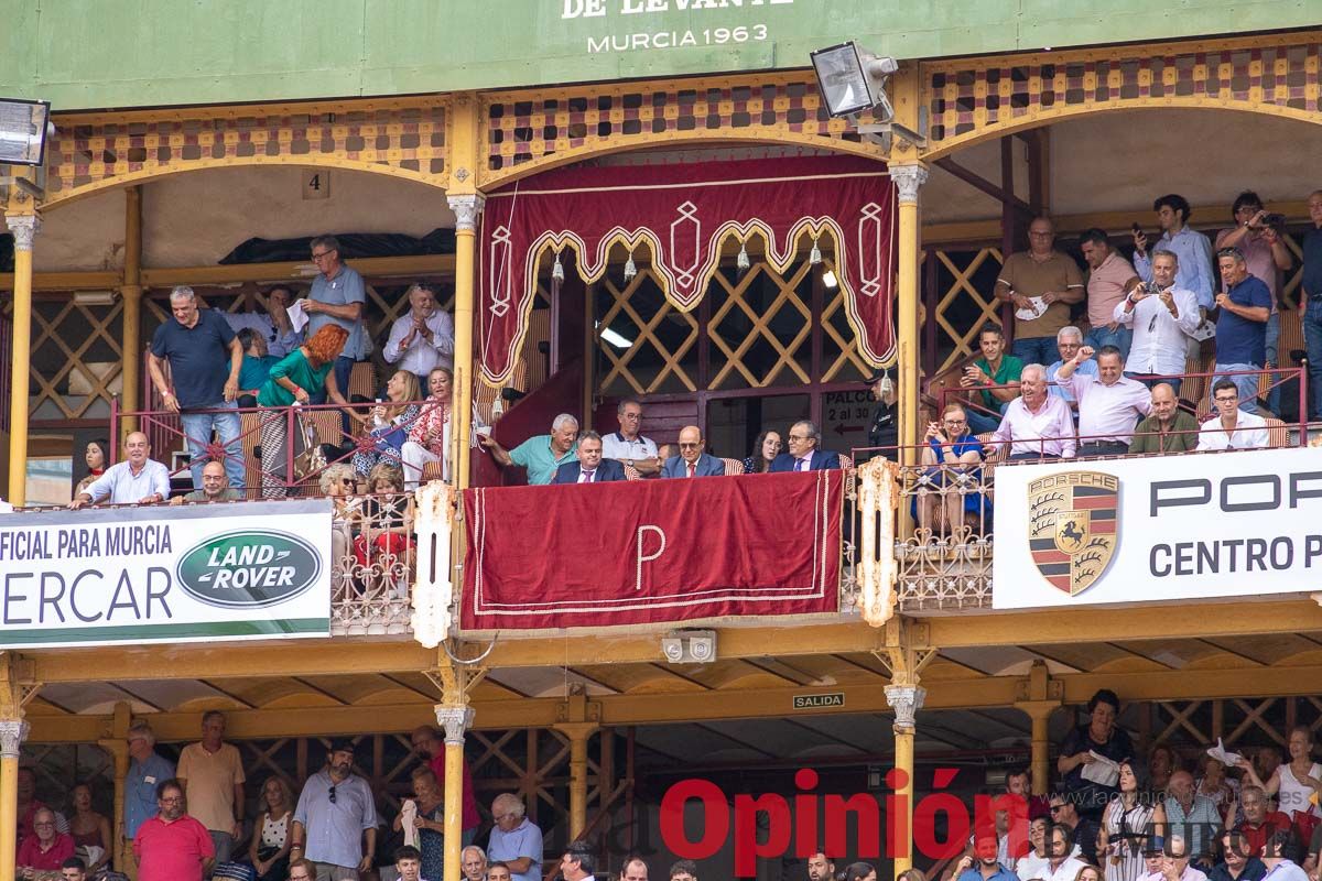 Así se vivió desde las gradas la primera corrida de la Feria de Murcia (El Juli, Manzanares y Talavante)