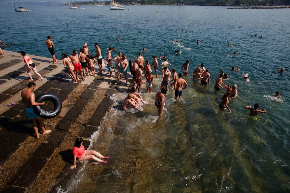 Ola de calor en Asturias