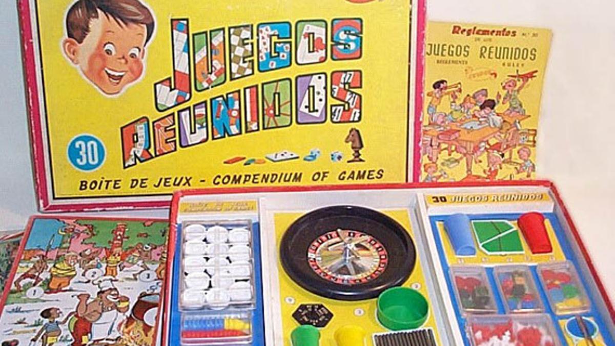 Caja de los Juegos Reunidos Geyper.