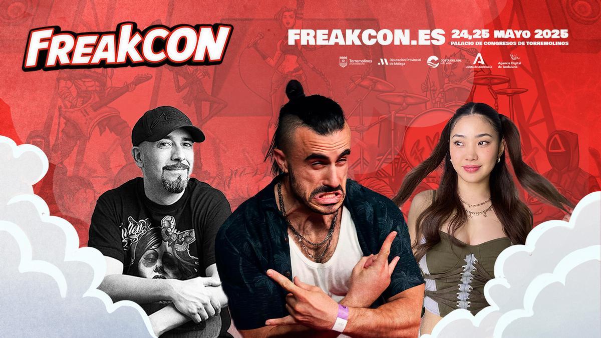 Cartel de la edición de FreakCon.