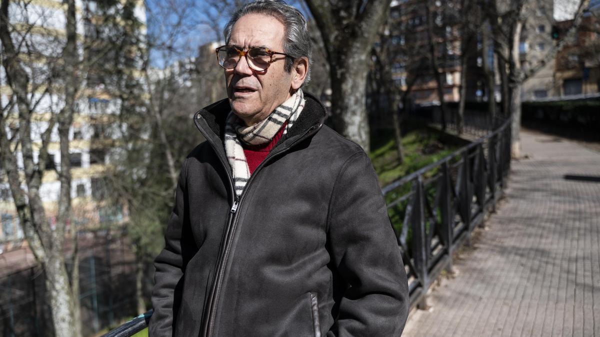 Paco de Borja, presidente vecinal del barrio de La Madrila.