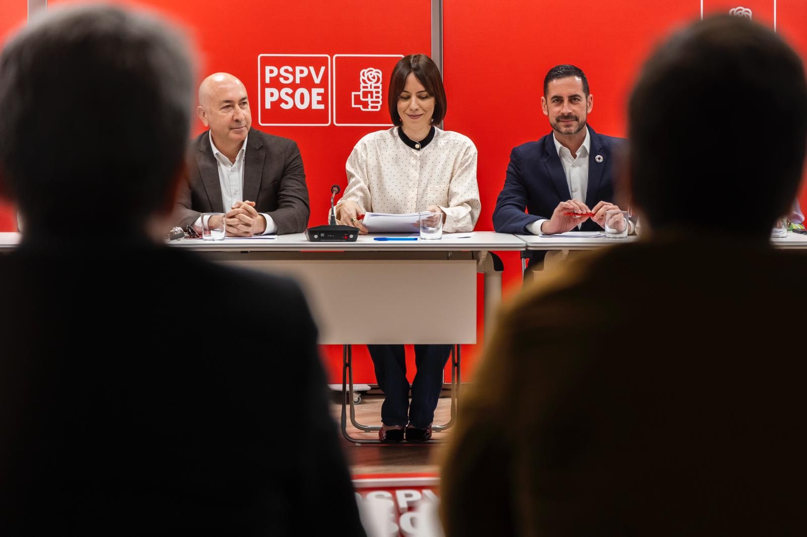 Reunión de la nueva ejecutiva del PSPV